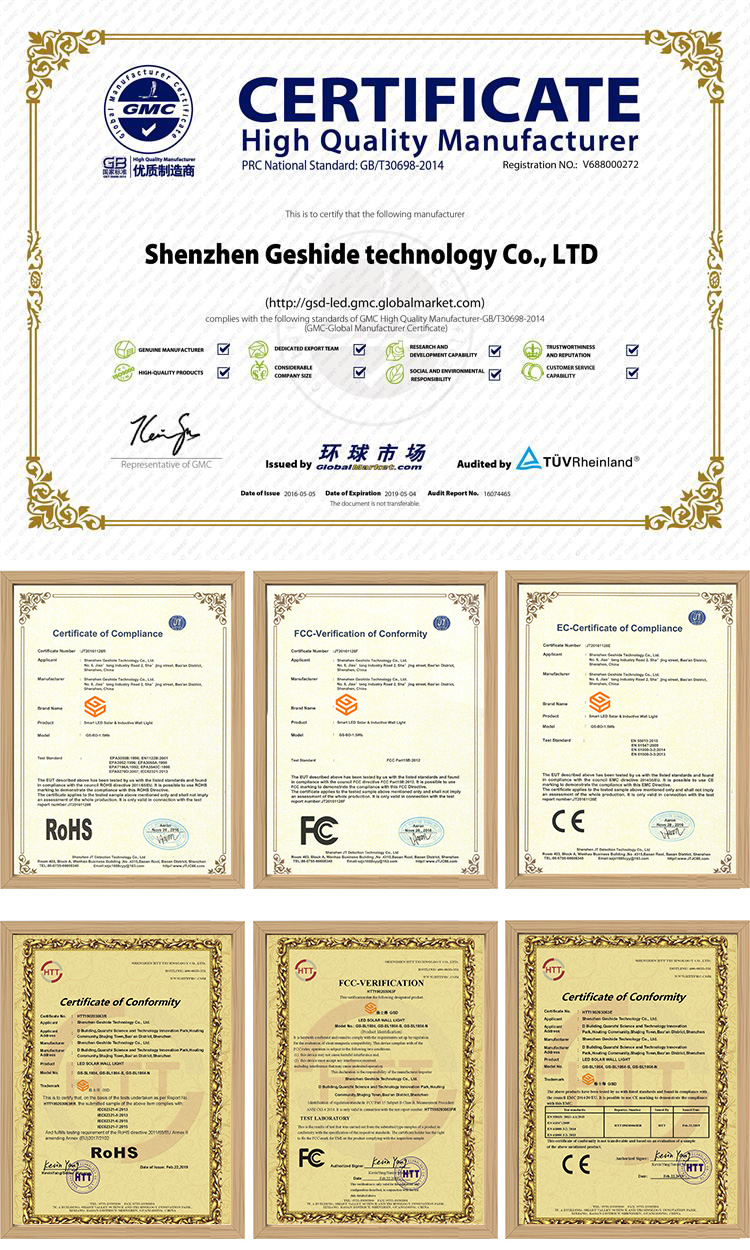 certifications